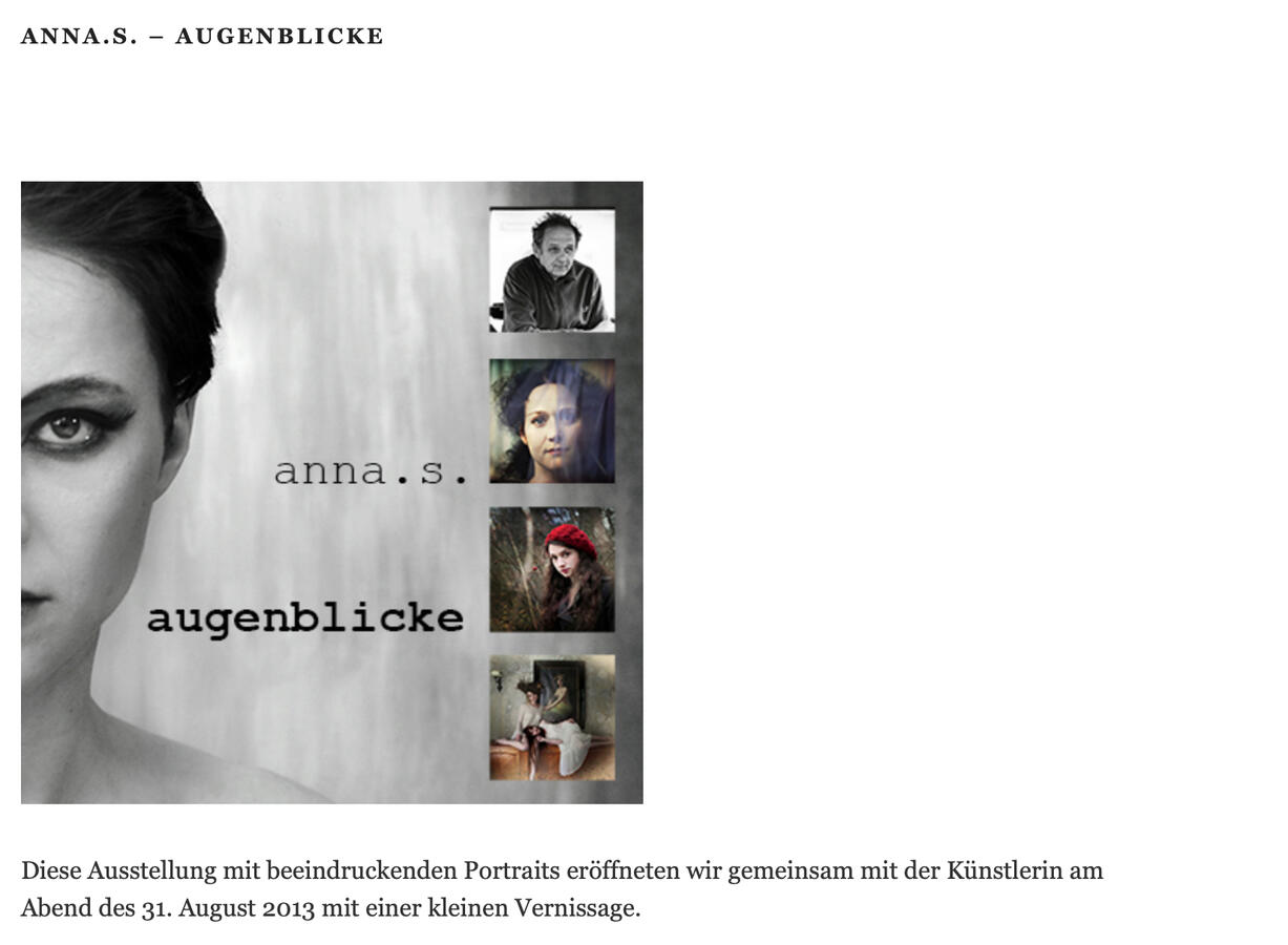 Anna.S. Augenblicke