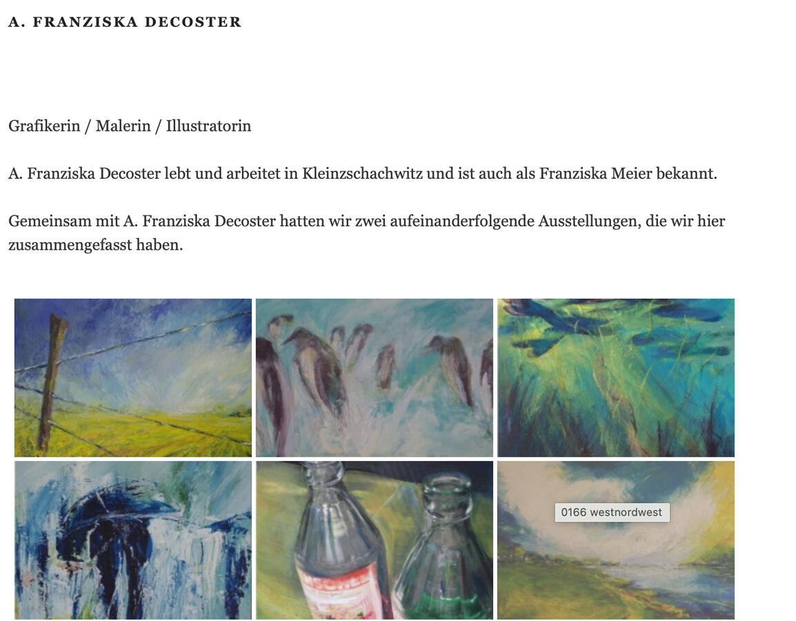 A. Franziska Decoster