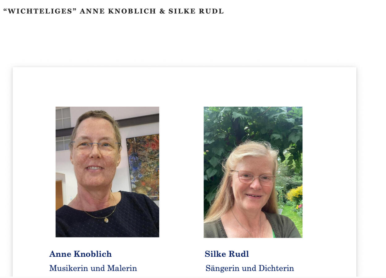 Knoblich Rudl Wichteliges